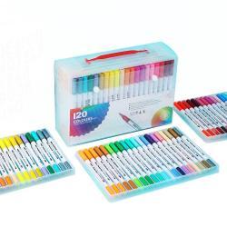 Фломастеры с кистью и тонким наконечником, набор для рисования на заказ (арт. 21102016)