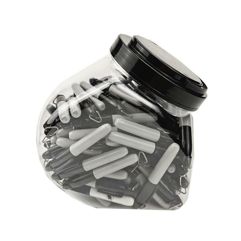 Мини-маркеры с логотипом, нетоксичные, с зажимом, многоцветные (арт. 21102053)