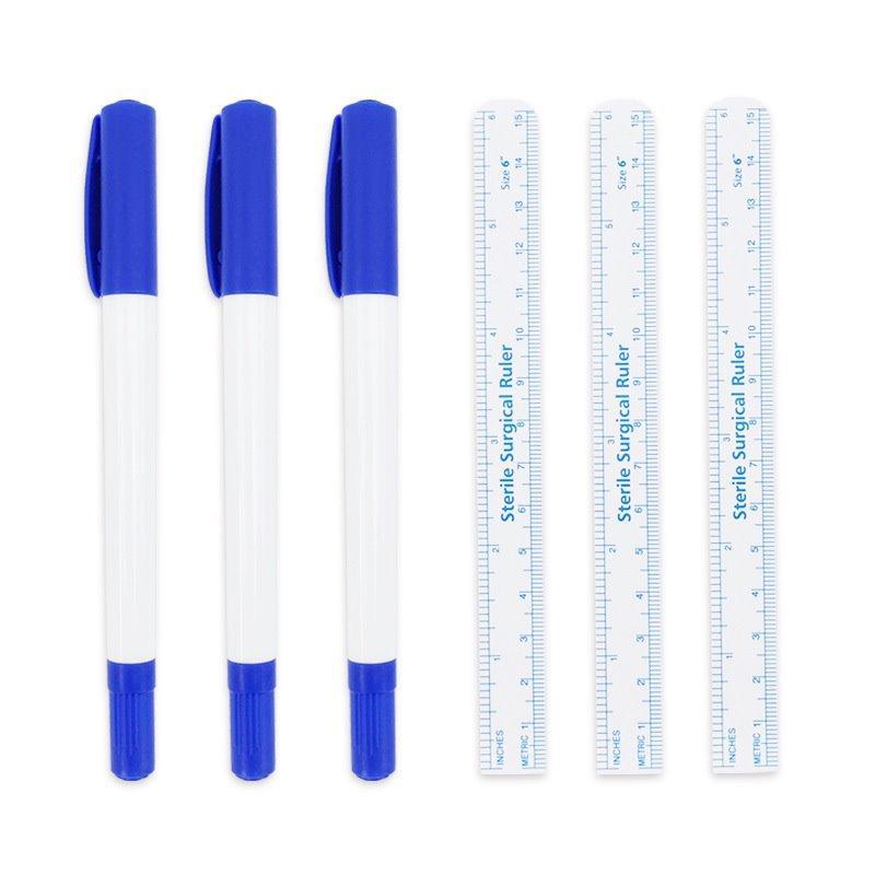 Профессиональный нетоксичный хирургический маркер для кожи с двойным наконечником (арт. 21081942)