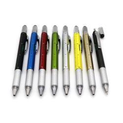 Многофункциональная ручка 6 в 1 с отверткой и линейкой для офиса (арт. 21082015)