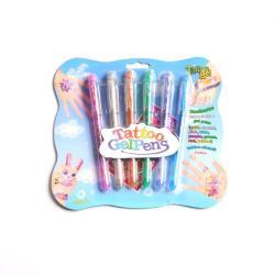 Нетоксичная гелевая ручка с блестками для нанесения татуировок (арт. 21082043)