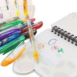 Набор блестящих гелевых ручек для татуировок, рекламный подарок (арт. 21082044)