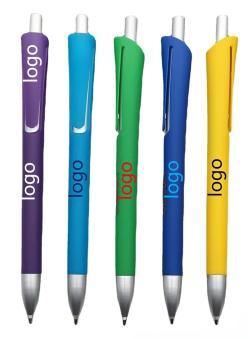 Шариковая ручка с большим зажимом, прыгающая ручка с рекламным логотипом на заказ (арт. 21082105)