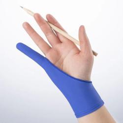 Прочная черная цифровая перчатка для рисования на планшете, 2 штуки (арт. 21082387)