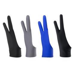 Перчатки для рисования на планшете и блокноте, дышащие, с двумя пальцами (арт. 21082414)