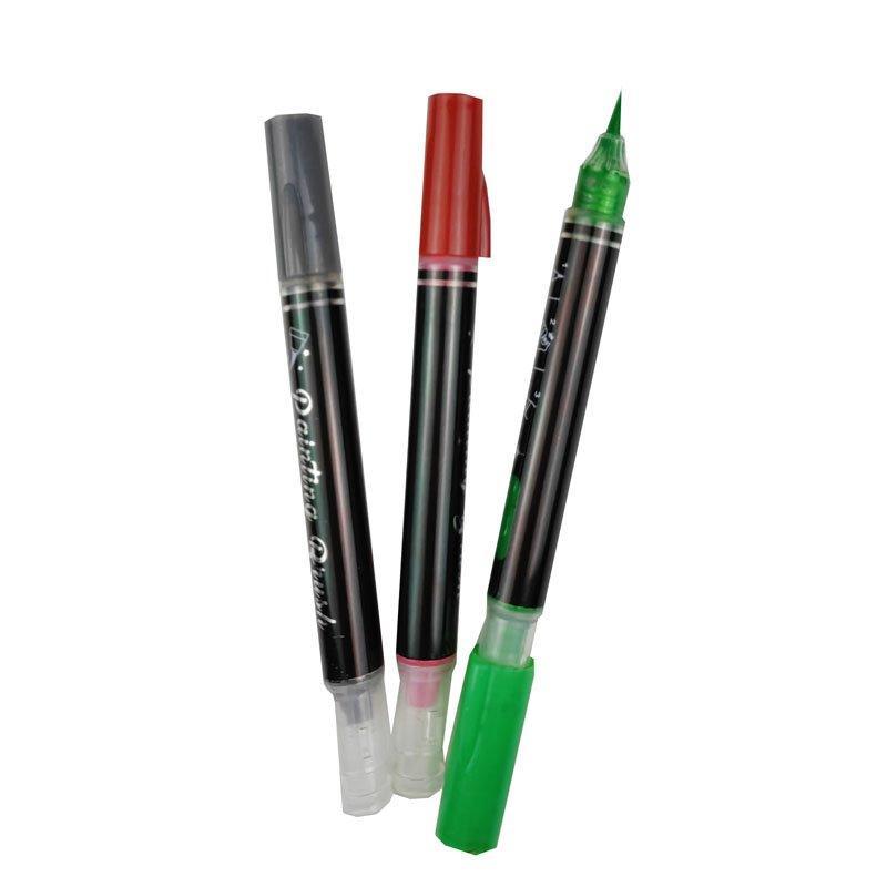 Кисточка и фломастер с блестками в 8 цветах с металлическим эффектом (арт. 21082472)