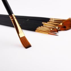 Набор из 15 профессиональных кистей для художников, для масляной и акварельной живописи (арт. 21082481)