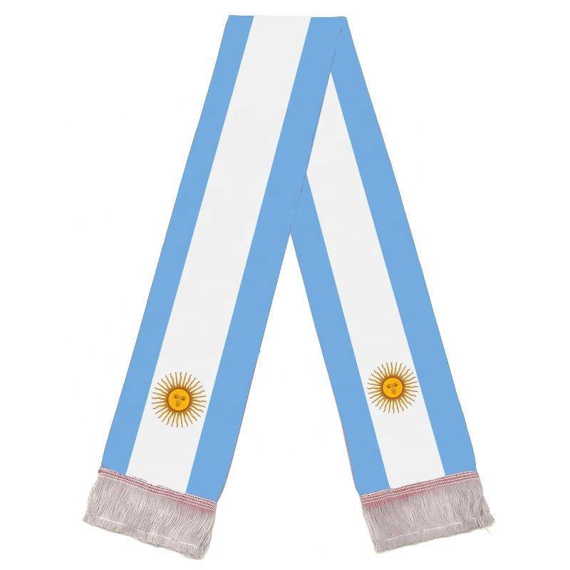 Шарф футбольного фаната с флагом Аргентины для матчей 2022 года (арт. 21102693)
