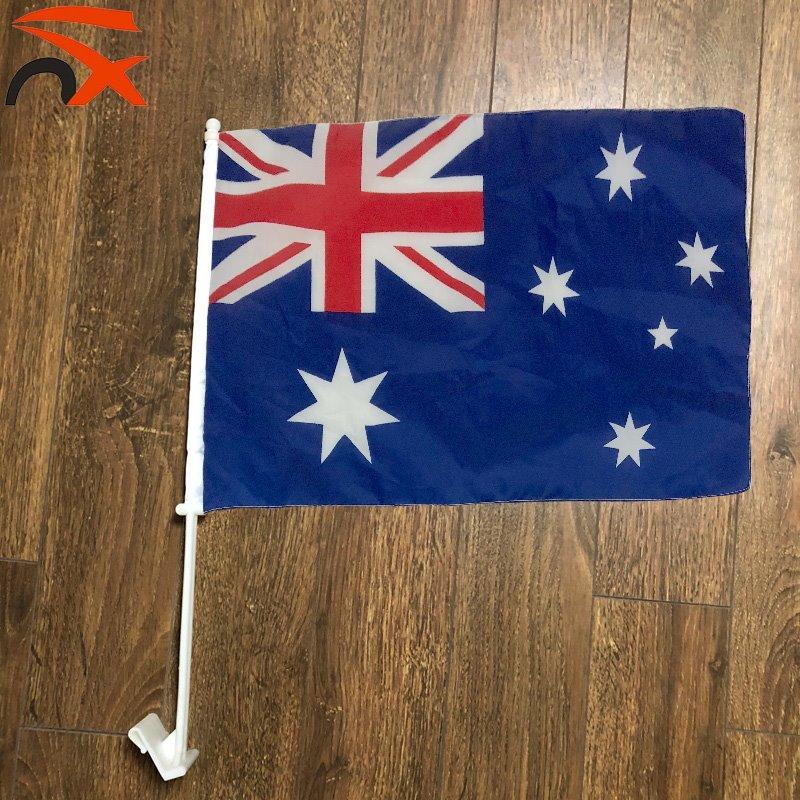 Автомобильный флаг 12x18 дюймов с пластиковым держателем для окон (арт. 21102826)