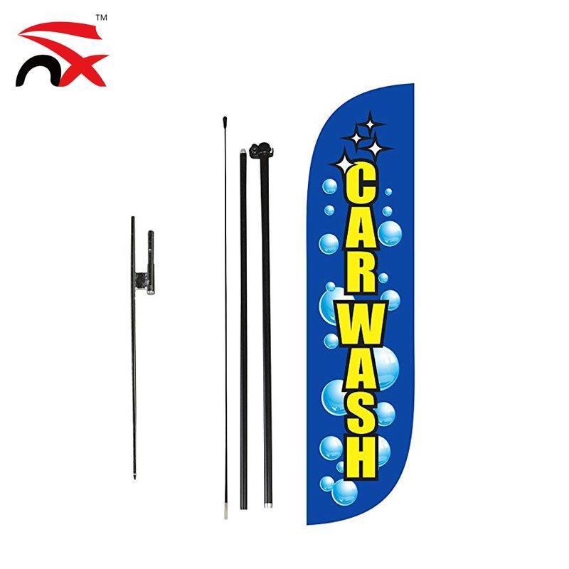 Флаг с держателем для автомойки, комплект флагштоков (арт. 21102893)