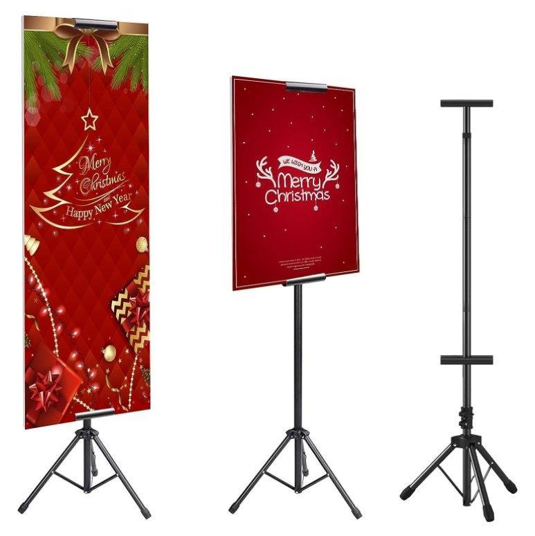 Рекламная стойка для баннера с регулируемым штативом (арт. 21102907)