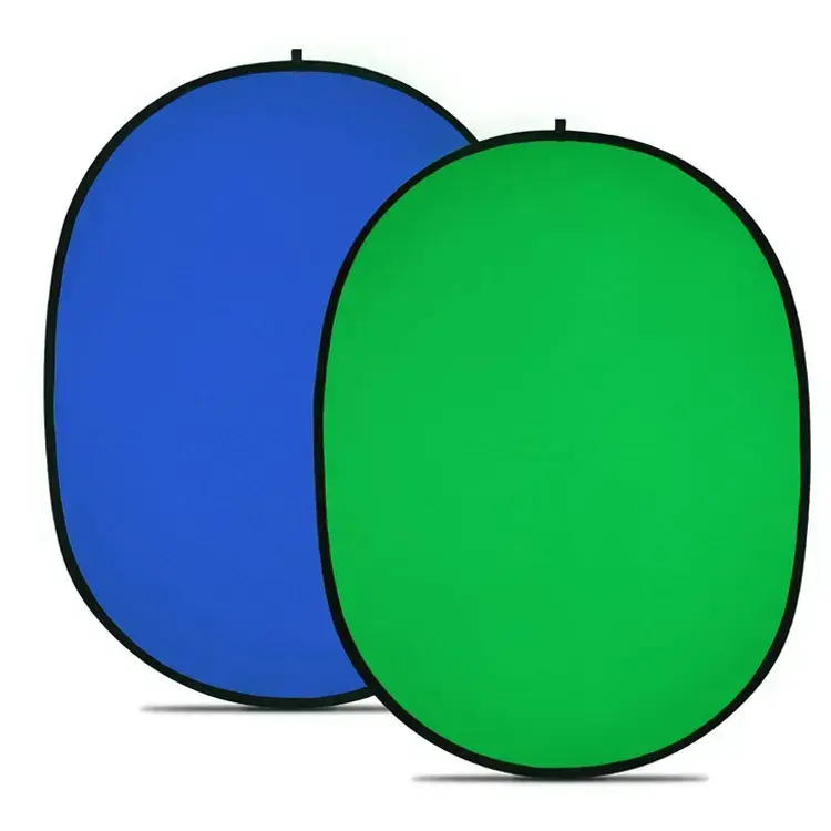 Фон для студии 1.5x2 м, зеленый экран для прямых эфиров (арт. 21102915)