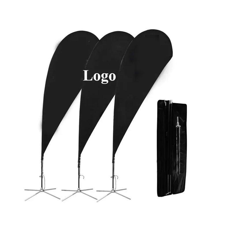 Рекламный флаг-перо с логотипом для уличных мероприятий (арт. 21102916)