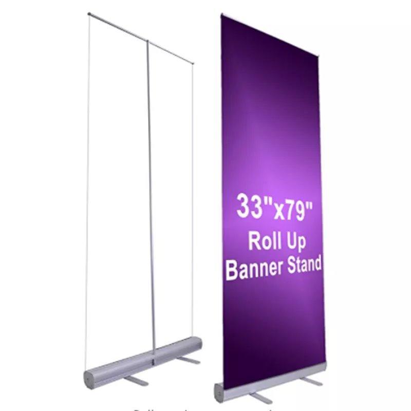 Прочная алюминиевая стойка для раздвижного баннера с логотипом (арт. 21102921)