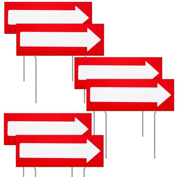 Двусторонняя указательная табличка для сада и мероприятий (арт. 21102925)