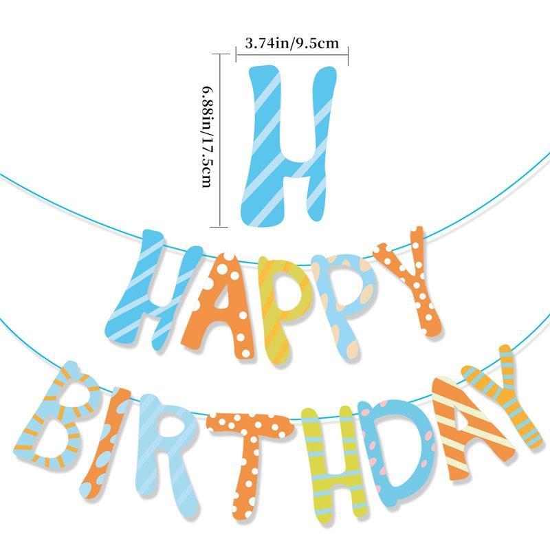 Детский праздничный баннер для дня рождения с логотипом Nuoxin (арт. 21102931)