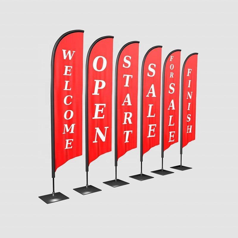 Флаг-перо для наружных мероприятий, устойчивый к ветру (арт. 21102950)