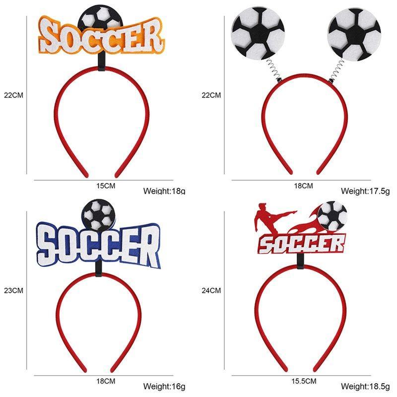 Футбольная лента для волос для тематической вечеринки, новинка 2023 (арт. 21102699)