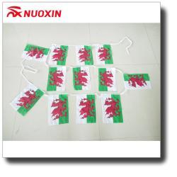 Шотландский прямоугольный вымпел-флаг на шнурке для мероприятий (арт. 21102704)