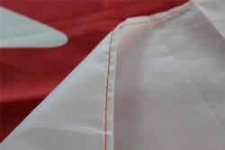 Большой флаг Эфиопии с зелёными, жёлтыми и красными полосами (арт. 21102713)