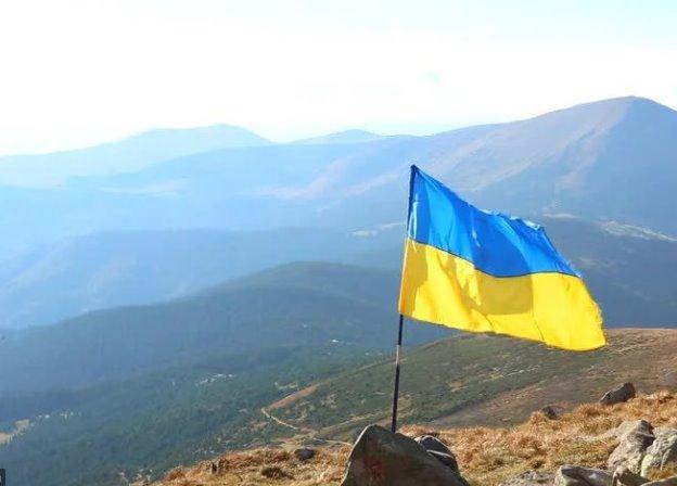 Высококачественный украинский флаг с синими и желтыми полосами NX (арт. 21102839)