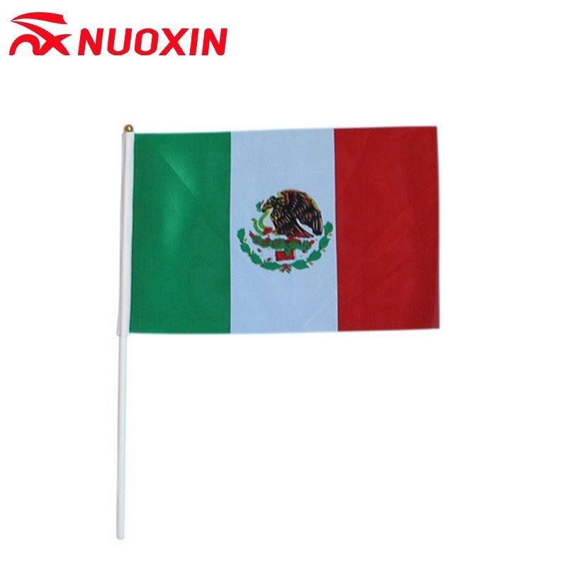 Мини-флаг США на белой палочке для массовых мероприятий Nuoxin (арт. 21102845)