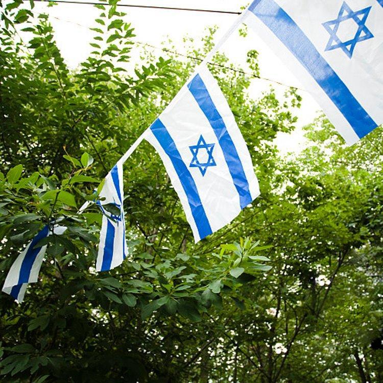 Полиэстеровая гирлянда с флагами 32 стран для футбольных фанатов (арт. 21102858)