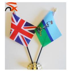 Настольный флаг Бразилии с подставкой, на заказ (арт. 21102859)