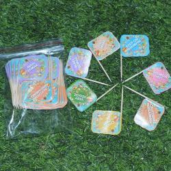 Зубочистки с флагом для бургеров, печать на заказ (арт. 21102868)