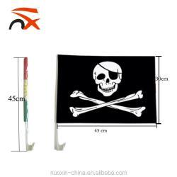 Автомобильный флаг Jolly Roger 12x18 дюймов с древком (арт. 21102875)