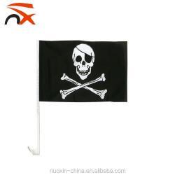Автомобильный флаг Jolly Roger 12x18 дюймов с древком (арт. 21102875)