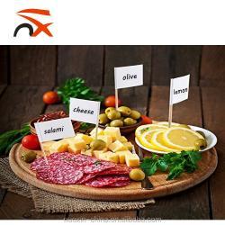 Пустые флажки на зубочистке, индивидуальная печать (арт. 21102878)