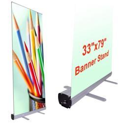 Оптовая алюминиевая стойка для раздвижного баннера, реклама (арт. 21102912)