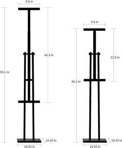 Прочная стойка для постеров на полу, рекламный стенд NUOXIN (арт. 21102930)