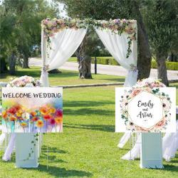 Водостойкая табличка 18x24 дюйма для недвижимости с подставкой (арт. 21102941)