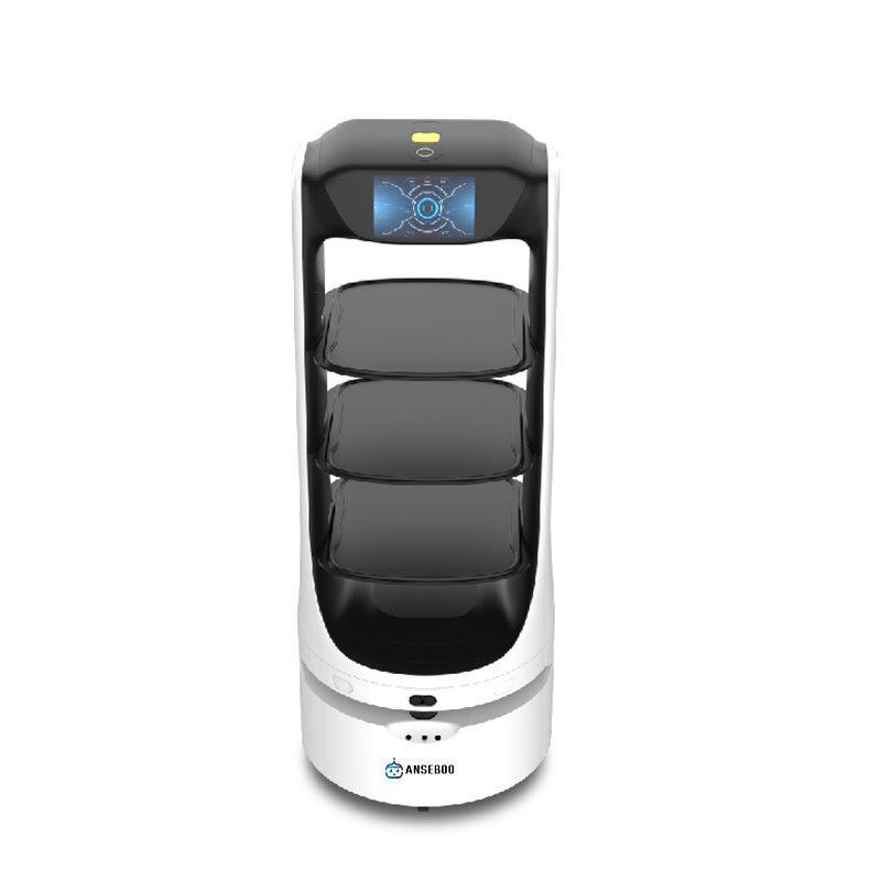 Робот с голосовым управлением и навигацией для ресторанного сервиса (арт. 29101719)