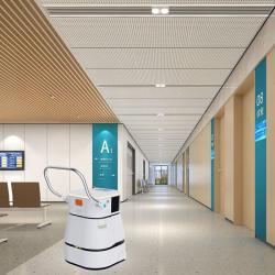 Новый робот для уборки полов и подметания в супермаркетах (арт. 29101665)