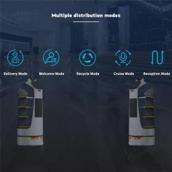 Робот для доставки еды и обслуживания в ресторанах и кафе (арт. 29101716)