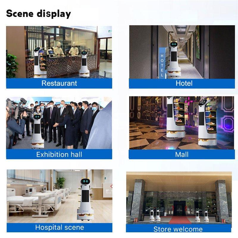 Интеллектуальный робот Anseboo для доставки блюд и напитков в ресторанах (арт. 29101836)