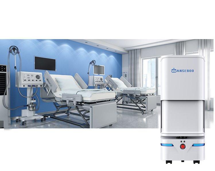 Робот для доставки в отелях с объемом 70 л и скоростью 1.5 м/с (арт. 29101854)