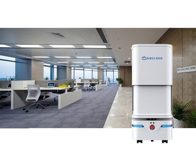 Робот-официант с авто дверью и вызовом лифта для больниц (арт. 29101855)