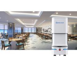 Робот-официант с авто дверью и вызовом лифта для больниц (арт. 29101855)