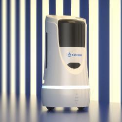 Коммерческий робот-официант с лифтом и дверным управлением для больниц (арт. 29101856)