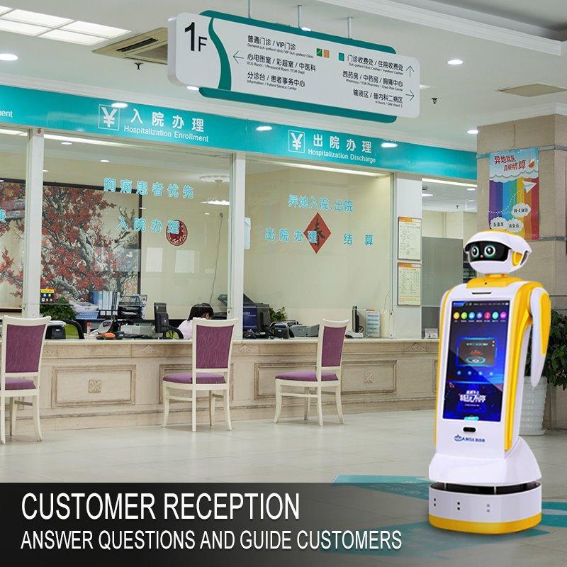 Настраиваемый AI робот для встречи гостей и обслуживания с ChatGPT (арт. 29101861)