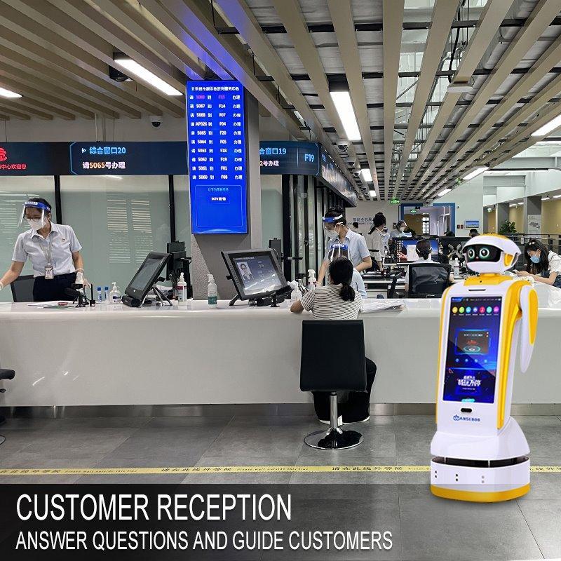 Робот для встреч с ChatGPT, объяснением и функцией приветствия (арт. 29101865)