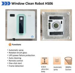 Автоматический робот-пылесос для окон с функцией распыления воды (арт. 29101933)