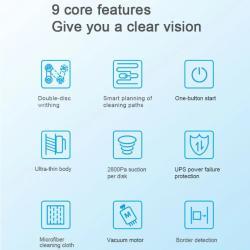 Робот для мойки стекол в помещении с дистанционным управлением и вакуумной функцией (арт. 29101934)