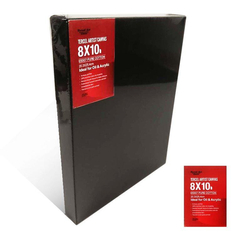 Холст на сосновой раме с чёрной поверхностью, индивидуальная упаковка (арт. 04111530)