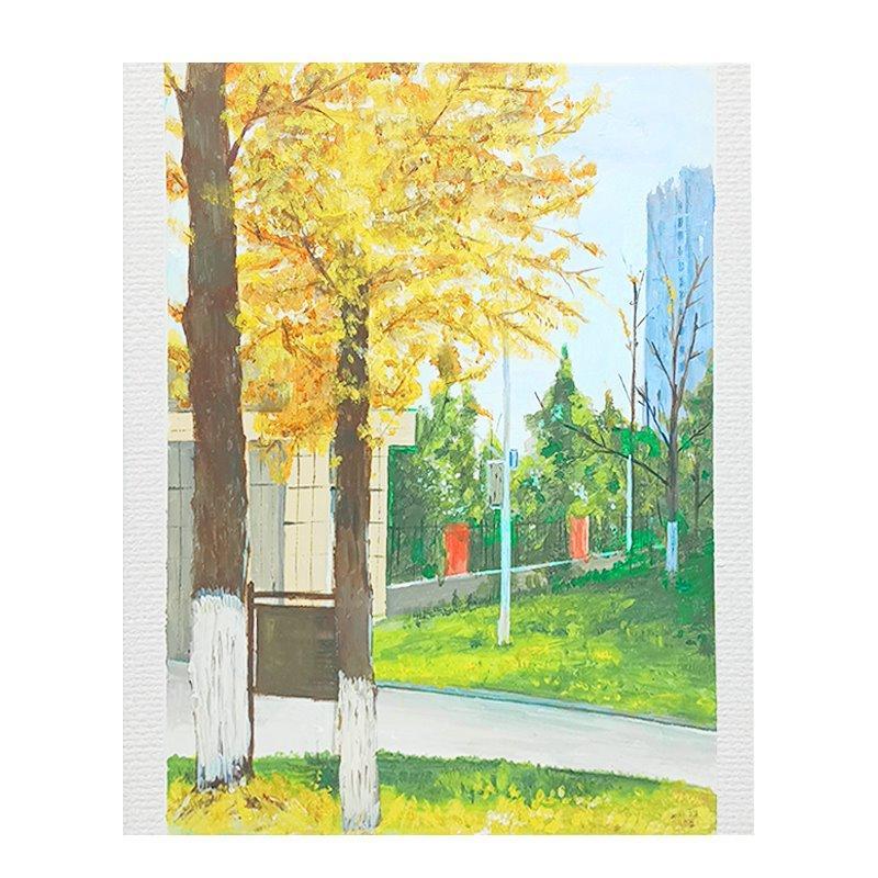 Холст белый натяжной на сосновой раме, индивидуальный логотип (арт. 04111541)