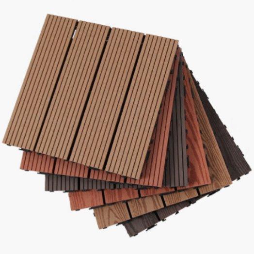 Плитка Tercel WPC с замковым соединением, композитный деревянный настил DIY (арт. 04111822)